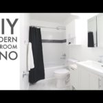 How To Remodel a Bathroom // DIY // Modern Builds