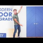 DIY Chevron Door Update // Modern Builds