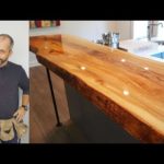 How to Build A Live Edge  Counter top for under $500.00