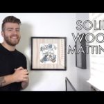 DIY Picture Frame with Solid Wood Matting | #Two2x4Challenge | Modern Builds | EP. 63