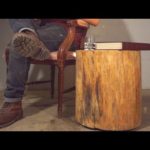 DIY Floating Log End Table | Modern Builds | EP. 4