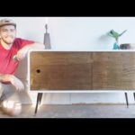 Mid Century Modern Console Table DIY | Modern Builds | EP. 11