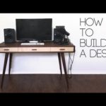 DIY Mid Century Modern Desk | How To | Modern Builds | EP. 60