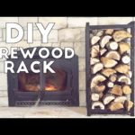 Build A Simple Modern Indoor Fire Wood Rack | Modern Builds | EP. 53