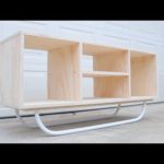 How To Build a Modern Plywood Media Console // DIY