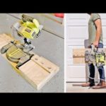 DIY Portable Miter Saw Stand / Station | Shop Projects