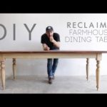 Building a Reclaimed Wood Top Dining Table | Modern Builds | EP. 70