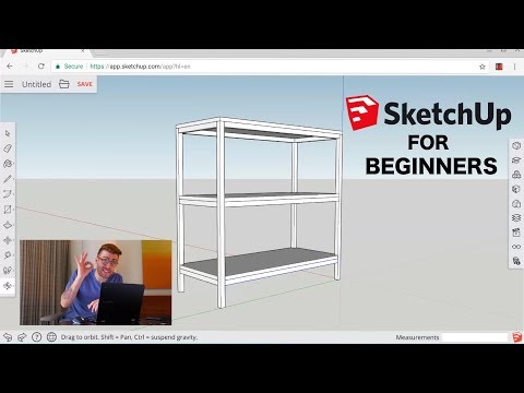 How To 3D Model Furniture in Sketchup | Sketchup for Woodworking