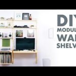 DIY Modern Wall Shelf / Desk | Metal and Plywood | Modern Builds