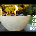 DIY Concrete Gel Fire Pit *EASY*  | Modern Builds | EP. 5