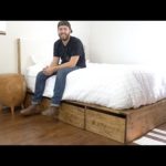 DIY Modern Platform Bed With Storage | Modern Builds | EP. 56 | How-To