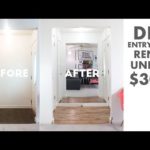 DIY Entryway / Foyer Renovation Under $300 | Modern Builds