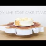 DIY Live Edge Cake Stand | Modern Builds