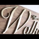 DIY Wooden Name Sign | Perfect Wedding Gift | Modern Builds | EP. 66