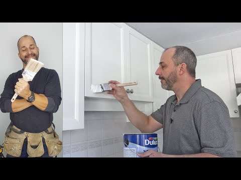 DIY How to Paint Your  Kitchen Cabinets A to Z