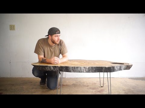 Modern Live Edge Coffee Table | Modern Builds | EP. 24