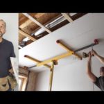 How To Install Ceiling Drywall Using A Panel Lift