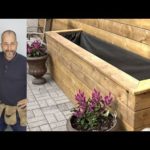 DIY Building and Installing Deck  Railings and Planters