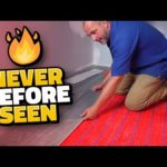 How To Install Vinyl Flooring | Bathroom Remodel