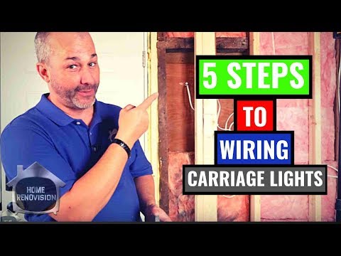 Carriage Lights | Wiring Them Up