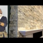 DIY How To Install Stone on Your Fireplace Easily