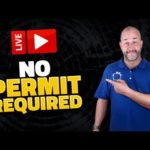 No permit Required