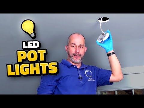 How To Install Pot Lights in Kitchen Ceiling