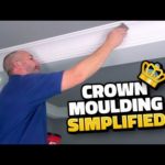 Light Weight DIY Crown Molding YOU can install Alone!