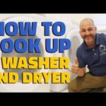 How to Hook up a Washer and Dryer