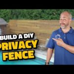 How to Build a Horizontal Fence DIY