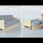 DIY Sleeper Sofa / Futon that Turns Into a Bed! | Modern Builds