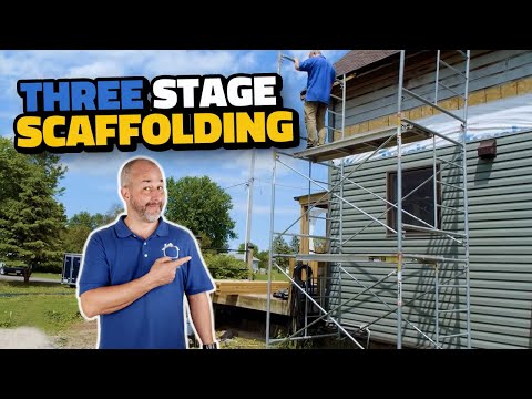 How to Assemble Scaffolding | 3 Stage System