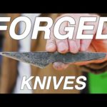 I Try Blacksmithing For the First Time!!! Making 5 Hand Forged Knives | Modern Builds