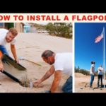 How To Install a Flagpole THE RIGHT WAY | Modern Builds