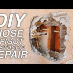 PLUMBER QUOTED $750….I FIXED IT MYSELF!! DIY Hose Spigot and Stucco Repair