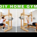 DIY SQUAT RACK / BENCH PRESS COMBO