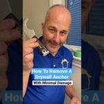 The Best Way To Remove a Drywall Anchor With Minimal Damage