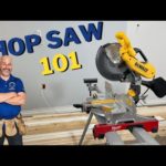 How To Use A Chop Saw | DIY For Beginners