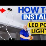 How To Install LED Pot Lights In a Finished Ceiling | DIY