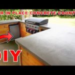 DIY CONCRETE COUNTERTOPS | OUTDOOR KITCHEN UPDATE | MODERN BUILDS