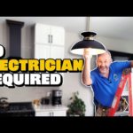 How To SAFELY Change Light Fixtures | DIY Electrical