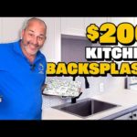 Easiest Tile Backsplash I’ve Ever Done | Church Flip | Episode 6