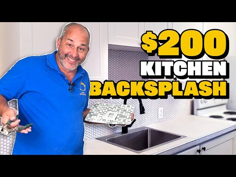 Easiest Tile Backsplash I’ve Ever Done | Church Flip | Episode 6