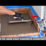 DIY SKIM COAT CONCRETE COUNTERTOPS OVER LAMINATE | Modern Builds