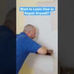 Easy Drywall Tricks to Fix Any Mistake #shorts