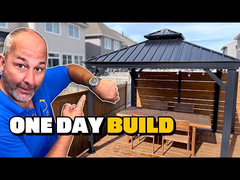 Build a Gazebo Fast (Time Saving Hack)