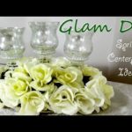 DIY Dollar Tree Glam Spring Centerpiece Ideas