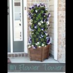 DIY Flower Tower #digin #heartoutdoors #sponsored