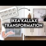 DIY IKEA HACK KALLAX TRANSFORMATION | FLUTED SIDEBOARD