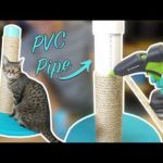 DIY Cat Scratching Post using PVC Pipe